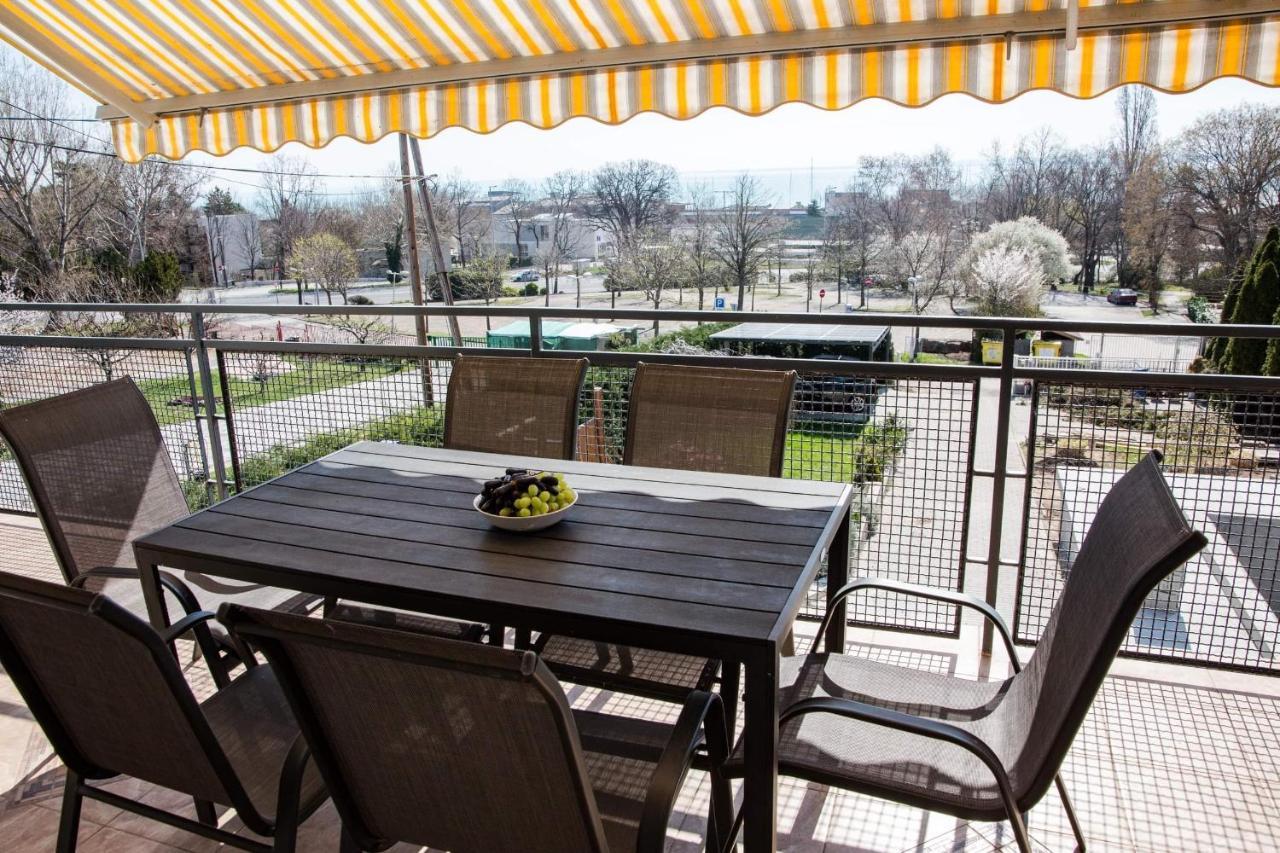 Balkon Apartmanház Panzió Balatonfüred Esterno foto